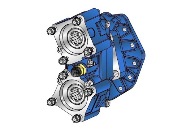 423MB PTO dvojité zadní středně těžké provedení MERCEDES G100 - G140 | HSP Partners s.r.o. - Krnov