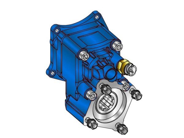 426MP PTO zadní středně těžké provedení MERCEDES G3/36 - NEW PF POST RINF. RAPP.1.57-400Nm | HSP Partners s.r.o. - Krnov