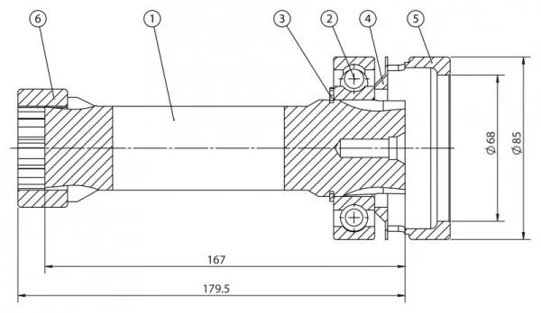 205A2560000 ALB. ZF 4-120 150GP