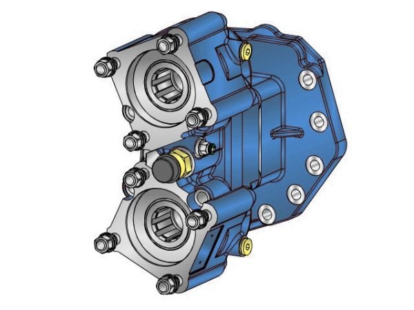 423M1 PTO dvojité zadní středně těžké provedení MERCEDES G240 (ACTROS) - 423M1110811 | HSP Partners s.r.o. - Krnov