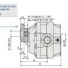 Zubové čerpadlo 130 cm³ LEVÉ - řady FZH UNI 130 cm³ - Image 3